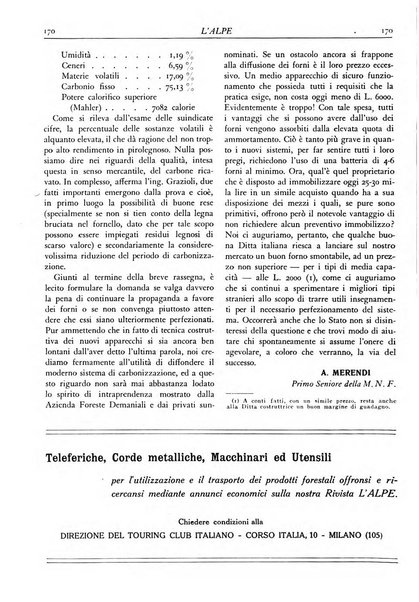 L'alpe rivista forestale italiana fondata dalla Società emiliana pro-montibus et sylvis