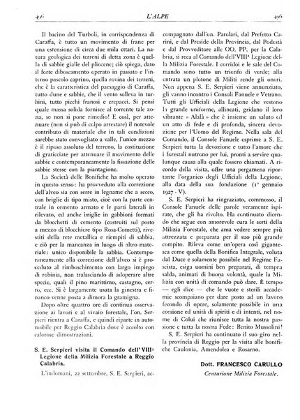 L'alpe rivista forestale italiana fondata dalla Società emiliana pro-montibus et sylvis