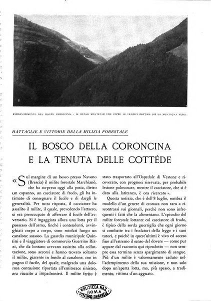 L'alpe rivista forestale italiana fondata dalla Società emiliana pro-montibus et sylvis