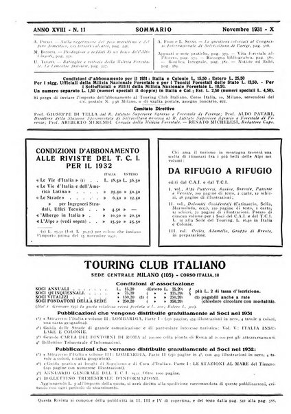 L'alpe rivista forestale italiana fondata dalla Società emiliana pro-montibus et sylvis