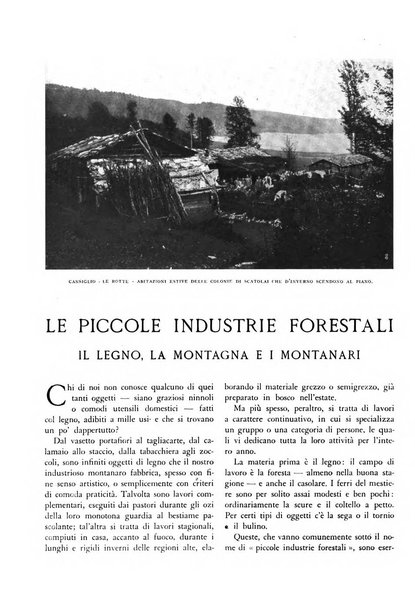 L'alpe rivista forestale italiana fondata dalla Società emiliana pro-montibus et sylvis