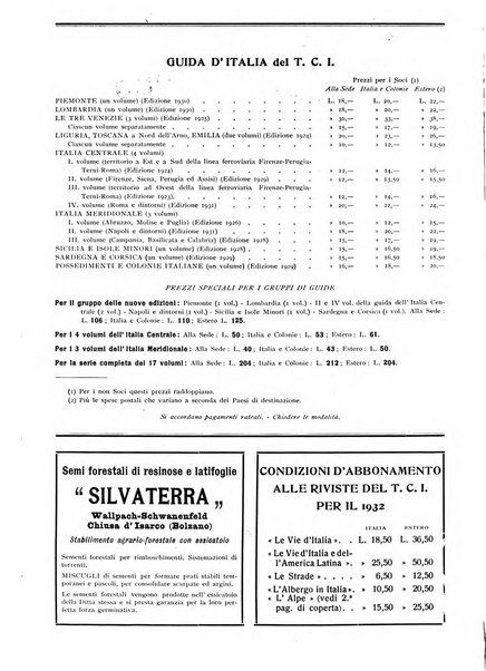 L'alpe rivista forestale italiana fondata dalla Società emiliana pro-montibus et sylvis