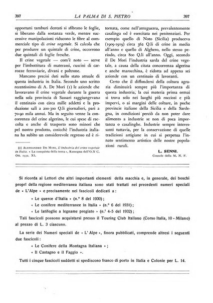 L'alpe rivista forestale italiana fondata dalla Società emiliana pro-montibus et sylvis