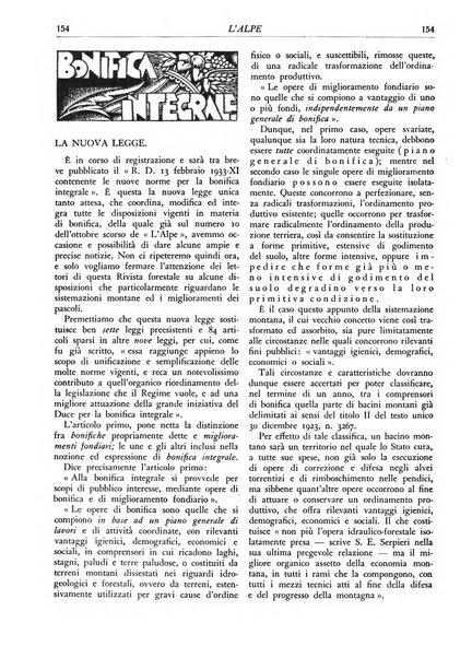 L'alpe rivista forestale italiana fondata dalla Società emiliana pro-montibus et sylvis