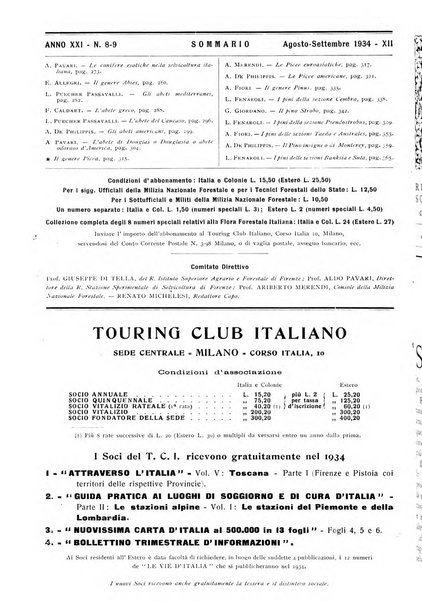 L'alpe rivista forestale italiana fondata dalla Società emiliana pro-montibus et sylvis