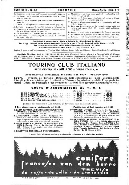 L'alpe rivista forestale italiana fondata dalla Società emiliana pro-montibus et sylvis