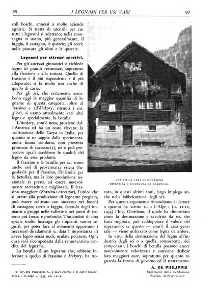 L'alpe rivista forestale italiana fondata dalla Società emiliana pro-montibus et sylvis