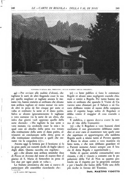 L'alpe rivista forestale italiana fondata dalla Società emiliana pro-montibus et sylvis