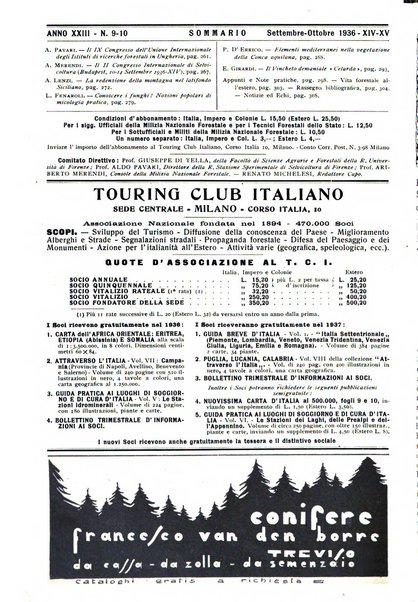 L'alpe rivista forestale italiana fondata dalla Società emiliana pro-montibus et sylvis