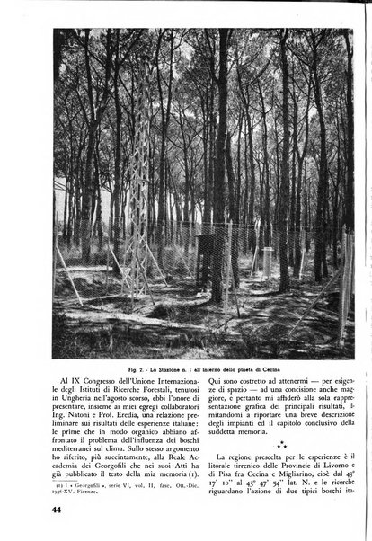 L'alpe rivista forestale italiana fondata dalla Società emiliana pro-montibus et sylvis