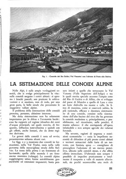 L'alpe rivista forestale italiana fondata dalla Società emiliana pro-montibus et sylvis