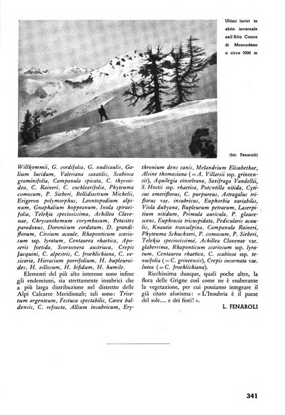 L'alpe rivista forestale italiana fondata dalla Società emiliana pro-montibus et sylvis