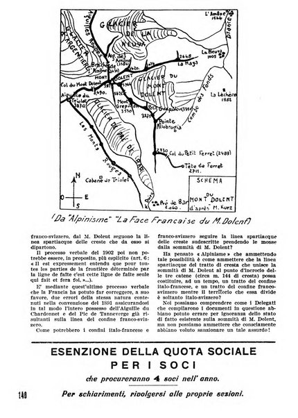 Le Alpi rivista mensile del Centro alpinistico italiano