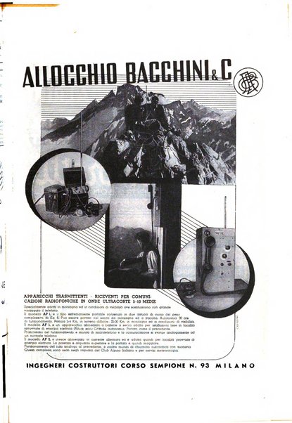 Le Alpi rivista mensile del Centro alpinistico italiano