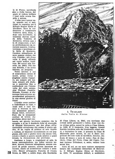 Le Alpi rivista mensile del Centro alpinistico italiano