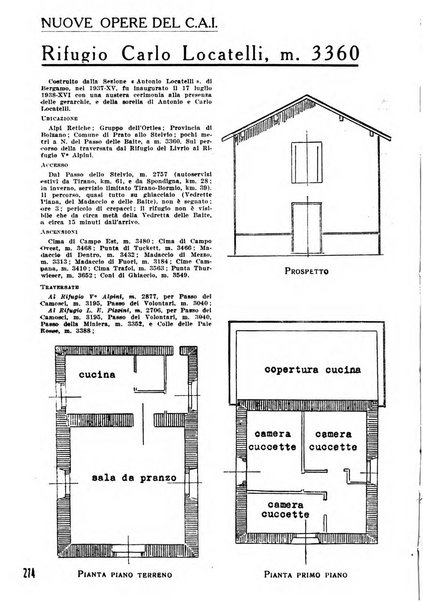 Le Alpi rivista mensile del Centro alpinistico italiano