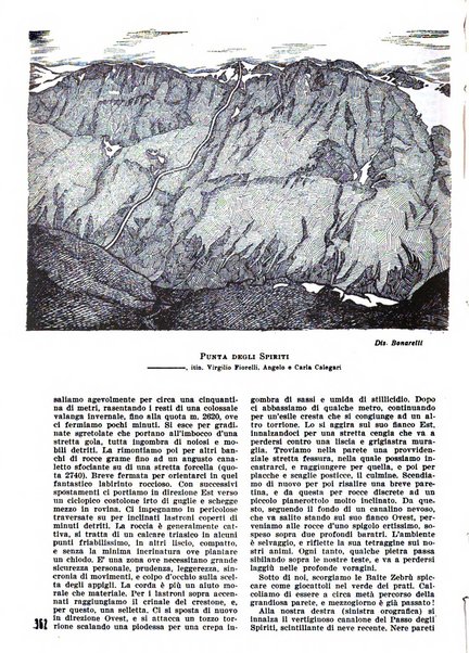 Le Alpi rivista mensile del Centro alpinistico italiano