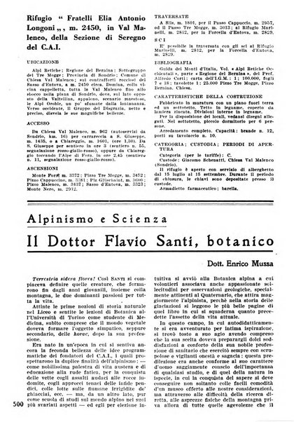 Le Alpi rivista mensile del Centro alpinistico italiano