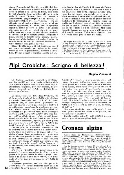 Le Alpi rivista mensile del Centro alpinistico italiano