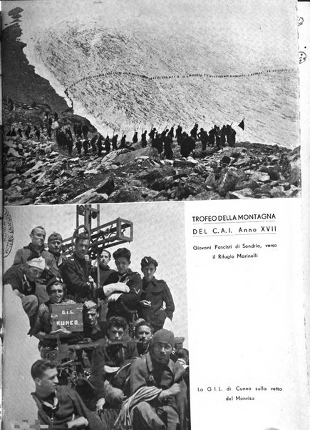 Le Alpi rivista mensile del Centro alpinistico italiano