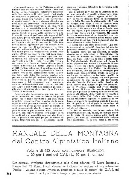 Le Alpi rivista mensile del Centro alpinistico italiano