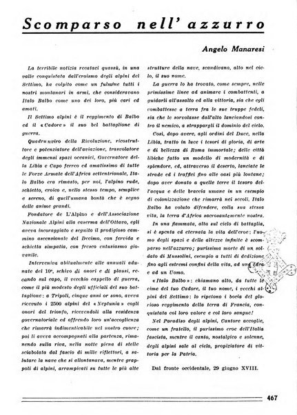 Le Alpi rivista mensile del Centro alpinistico italiano