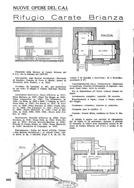 Le Alpi rivista mensile del Centro alpinistico italiano