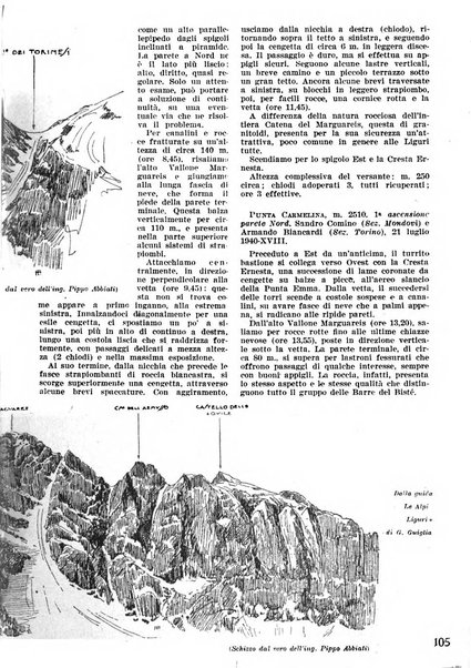 Le Alpi rivista mensile del Centro alpinistico italiano