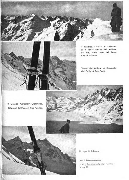 Le Alpi rivista mensile del Centro alpinistico italiano