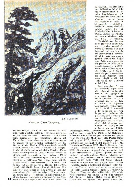 Le Alpi rivista mensile del Centro alpinistico italiano