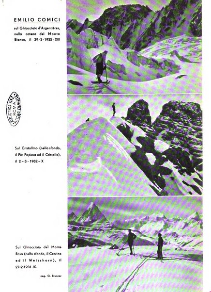 Le Alpi rivista mensile del Centro alpinistico italiano