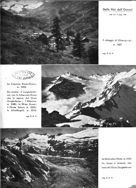 Le Alpi rivista mensile del Centro alpinistico italiano