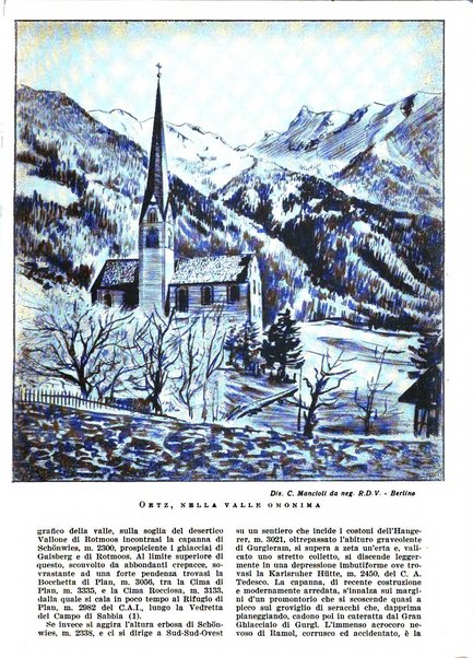 Le Alpi rivista mensile del Centro alpinistico italiano