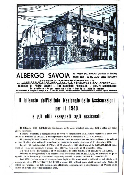 Le Alpi rivista mensile del Centro alpinistico italiano