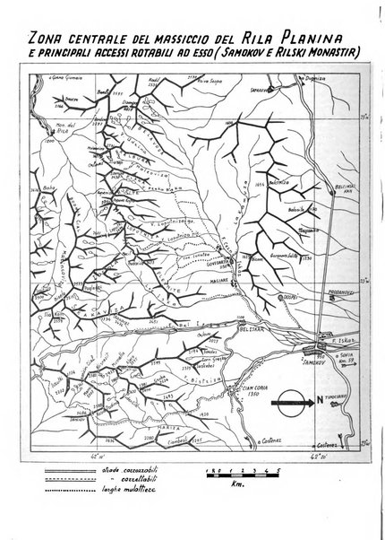 Le Alpi rivista mensile del Centro alpinistico italiano