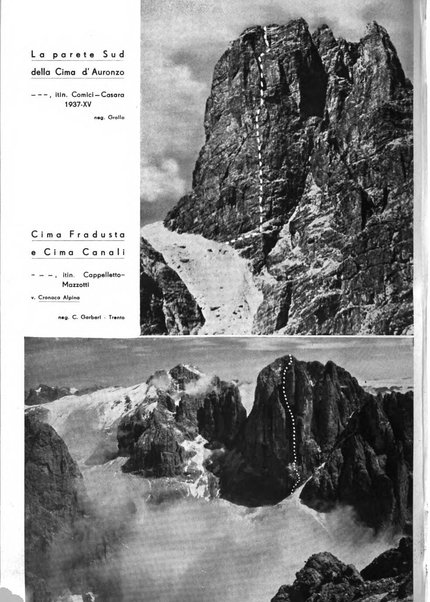 Le Alpi rivista mensile del Centro alpinistico italiano