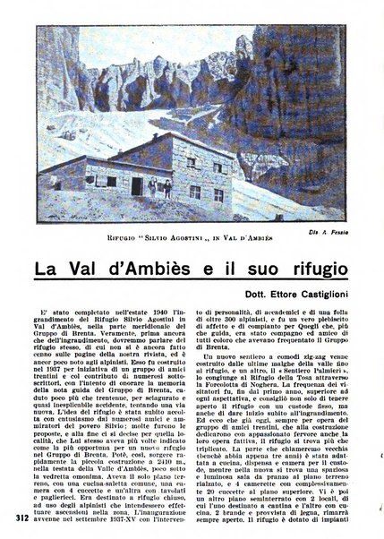 Le Alpi rivista mensile del Centro alpinistico italiano