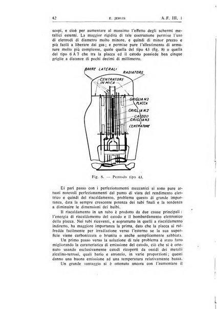 Alta frequenza rivista di radiotecnica, telefonia e acustica applicata