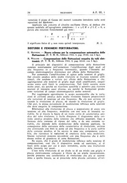 Alta frequenza rivista di radiotecnica, telefonia e acustica applicata