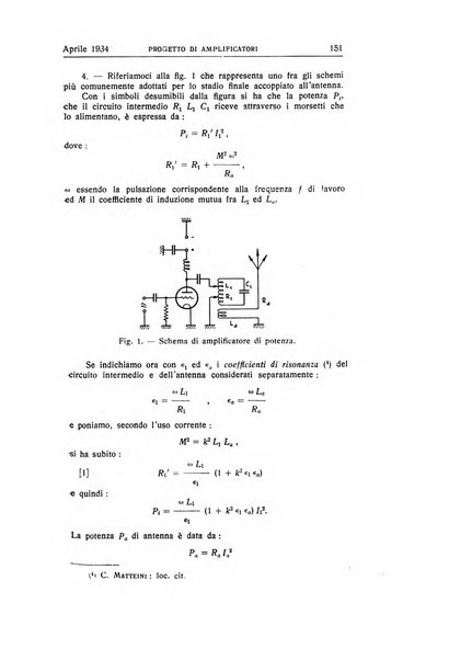 Alta frequenza rivista di radiotecnica, telefonia e acustica applicata