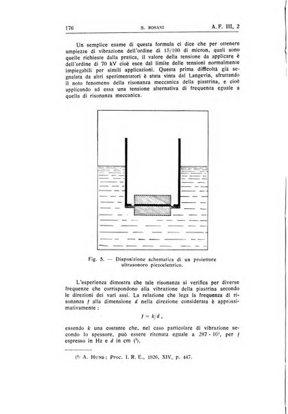 Alta frequenza rivista di radiotecnica, telefonia e acustica applicata