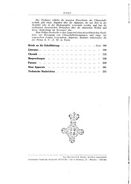 Alta frequenza rivista di radiotecnica, telefonia e acustica applicata