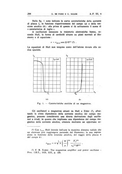 Alta frequenza rivista di radiotecnica, telefonia e acustica applicata