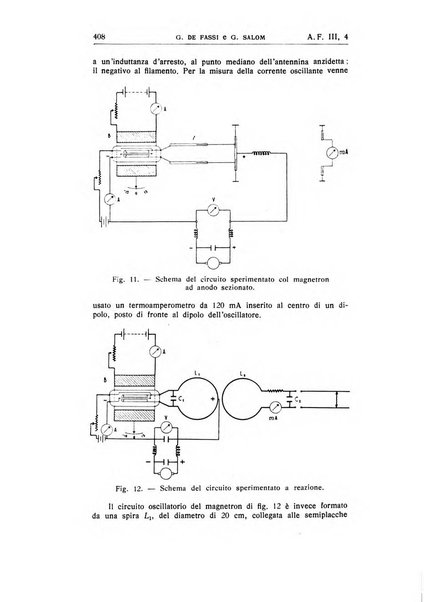 Alta frequenza rivista di radiotecnica, telefonia e acustica applicata