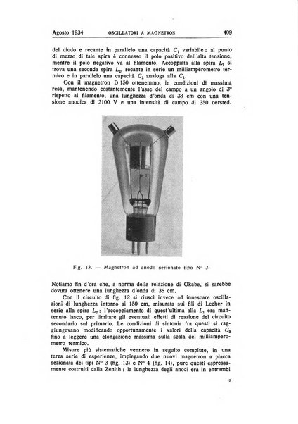 Alta frequenza rivista di radiotecnica, telefonia e acustica applicata