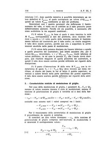 Alta frequenza rivista di radiotecnica, telefonia e acustica applicata