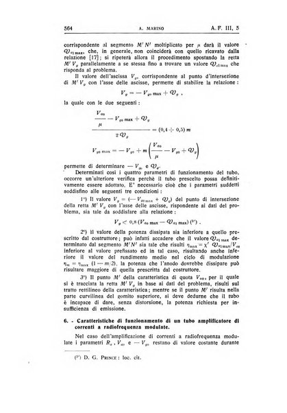 Alta frequenza rivista di radiotecnica, telefonia e acustica applicata