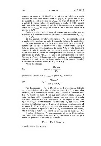 Alta frequenza rivista di radiotecnica, telefonia e acustica applicata