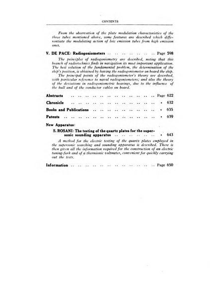 Alta frequenza rivista di radiotecnica, telefonia e acustica applicata