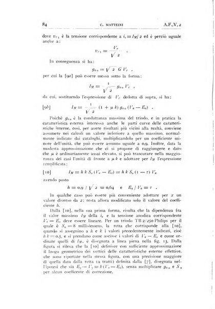 Alta frequenza rivista di radiotecnica, telefonia e acustica applicata